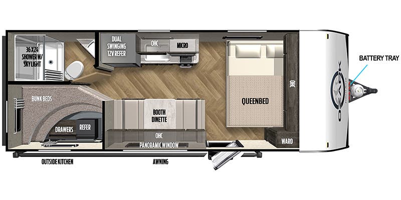 Ozark 1650BHK 2024